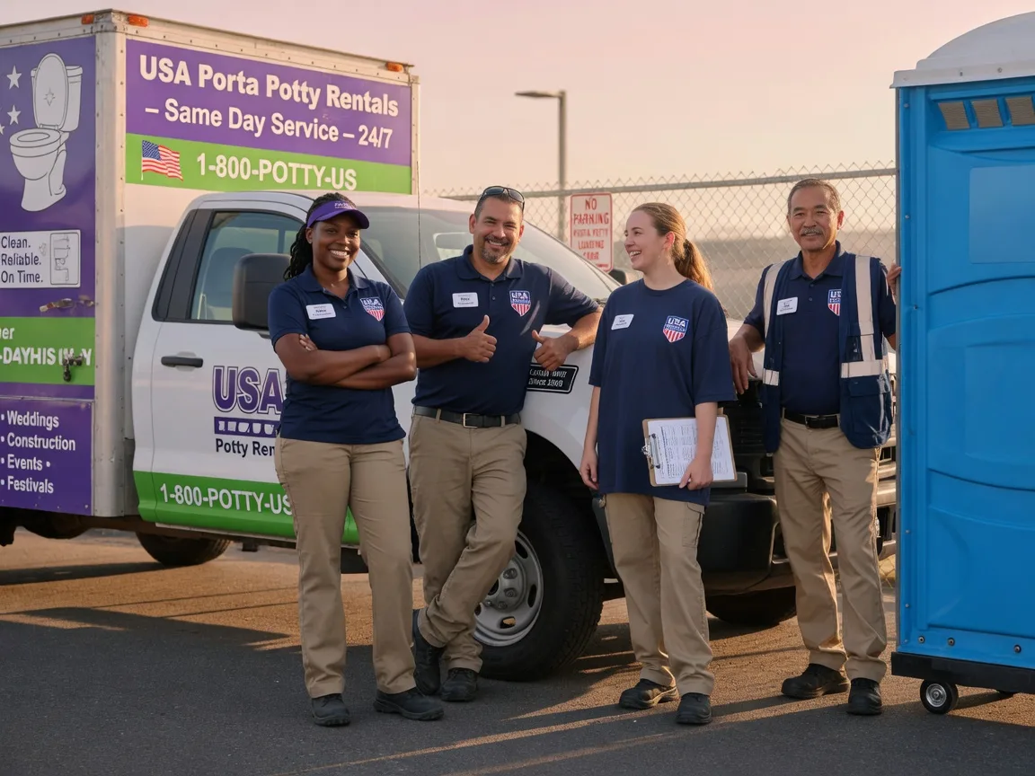 Porta Potty Rental company in Lyons, NY